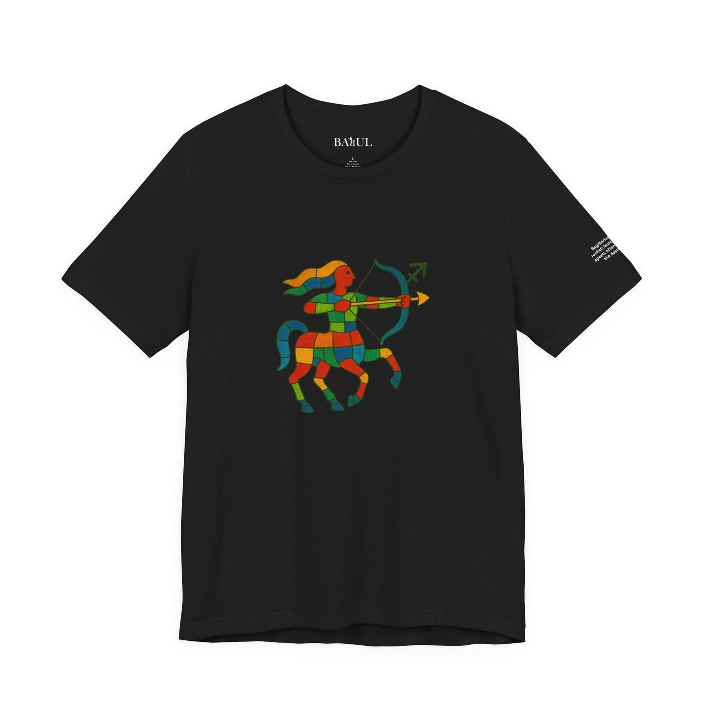 SAGITTARIUS - T-shirt, The Zodiac in Colors