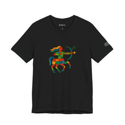 SAGITTARIUS - T-shirt, The Zodiac in Colors