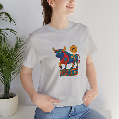 TAURUS - T-shirt, The Zodiac in Colors