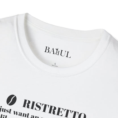 CoffeeTherapy T-Shirt – Irony Is the Best Cure (Right After Coffee)