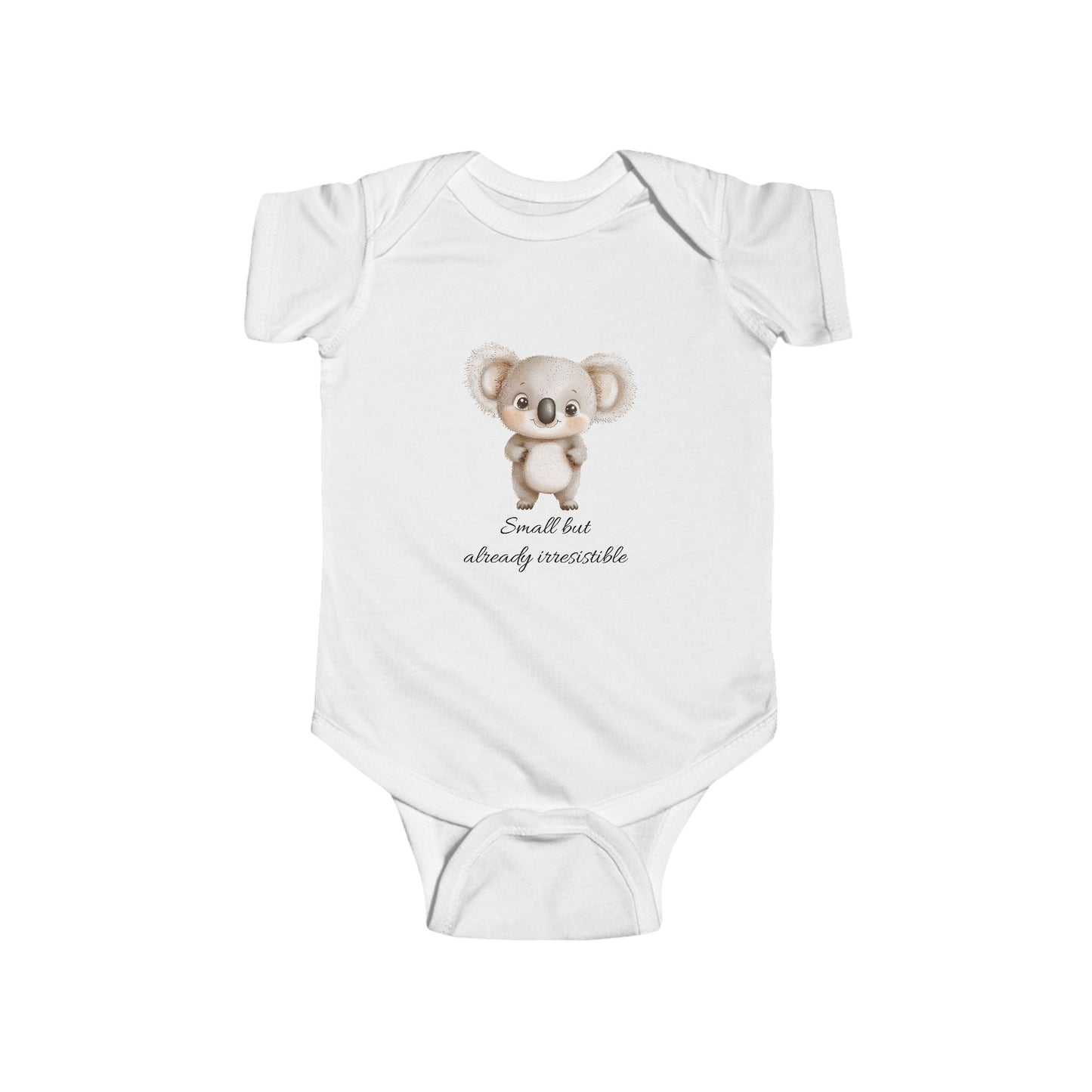 Adorable Baby Bodysuit with Cute Koala Design
