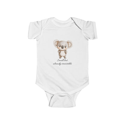 Adorable Baby Bodysuit with Cute Koala Design