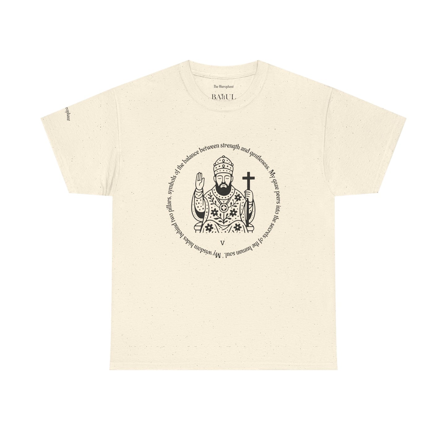 The Hierophant - ArcanaPop T-Shirt – Where Tarot Magic Meets Pop Art