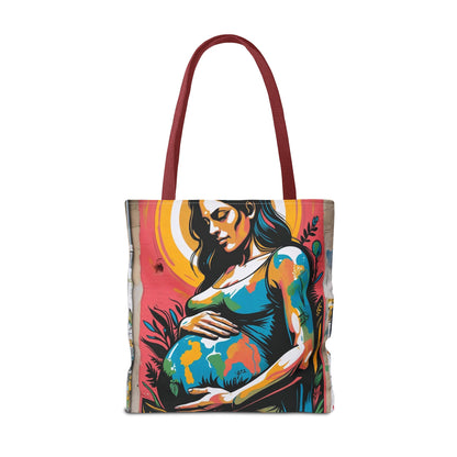 Artistic Surge - Eco-Friendly Canvas Tote Bag - MATERNITY