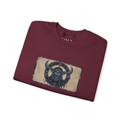 Capricorn - Gothic Zodiac Blue Sweatshirt
