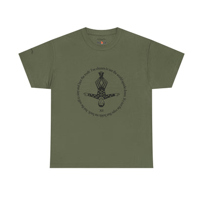 The Hanged Man - ArcanaPop T-Shirt – Where Tarot Magic Meets Pop Art