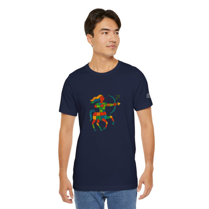SAGITTARIUS - T-shirt, The Zodiac in Colors