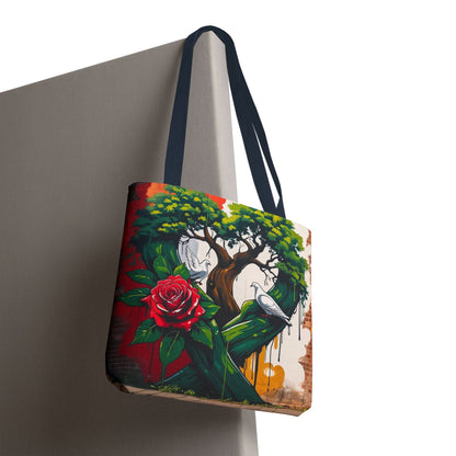 Artistic Surge - Eco-Friendly Canvas Tote Bag - ROSE
