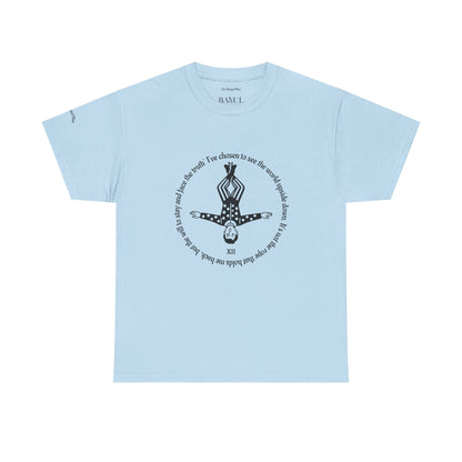 The Hanged Man - ArcanaPop T-Shirt – Where Tarot Magic Meets Pop Art