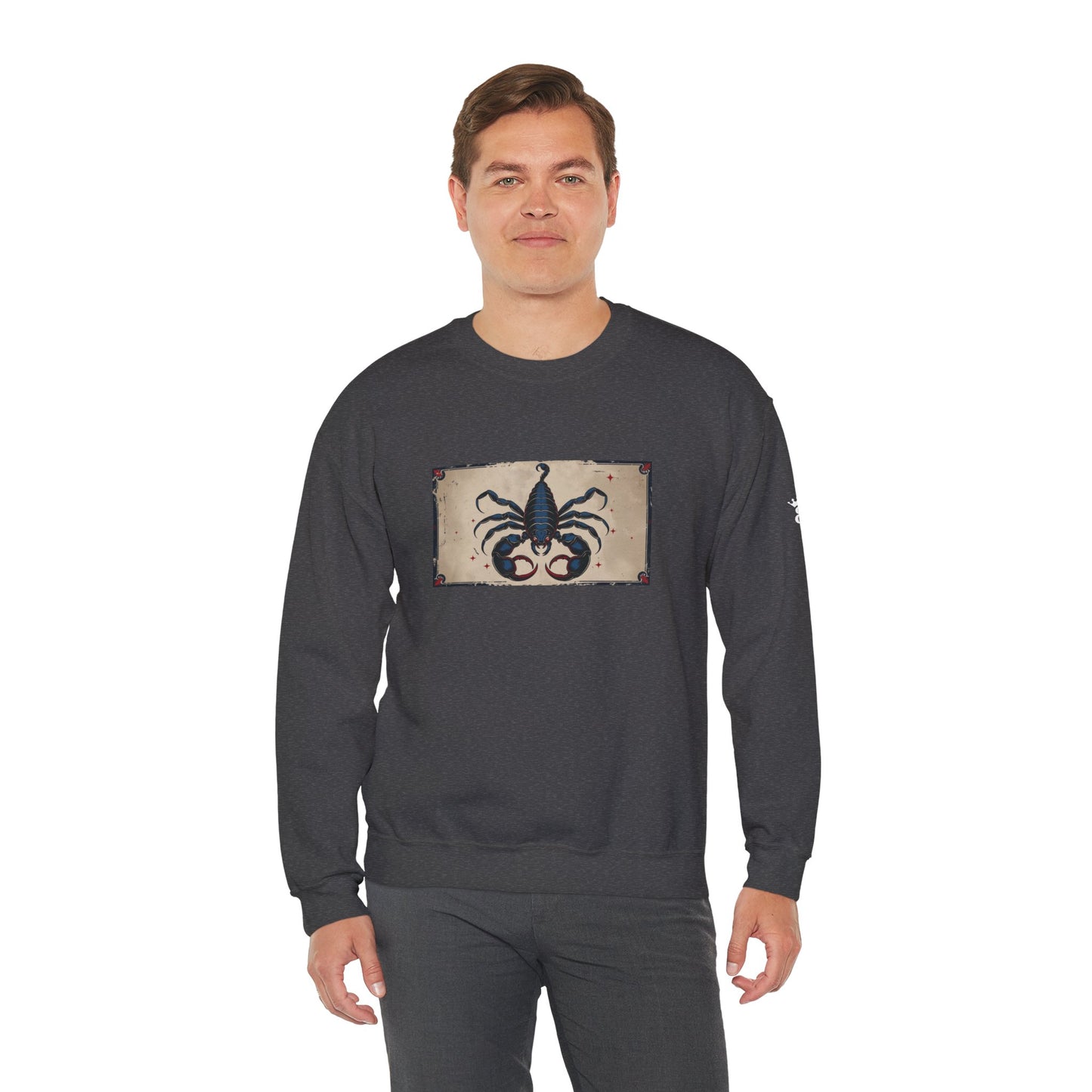 Scorpio - Gothic Zodiac Blue Sweatshirt