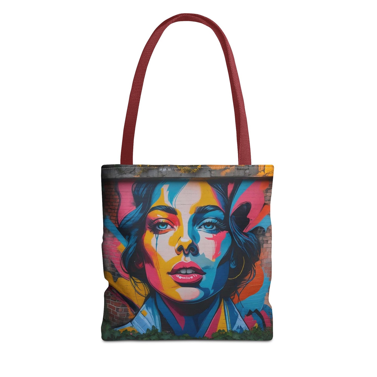 Artistic Surge - Eco-Friendly Canvas Tote Bag - WOMAN'S FACE