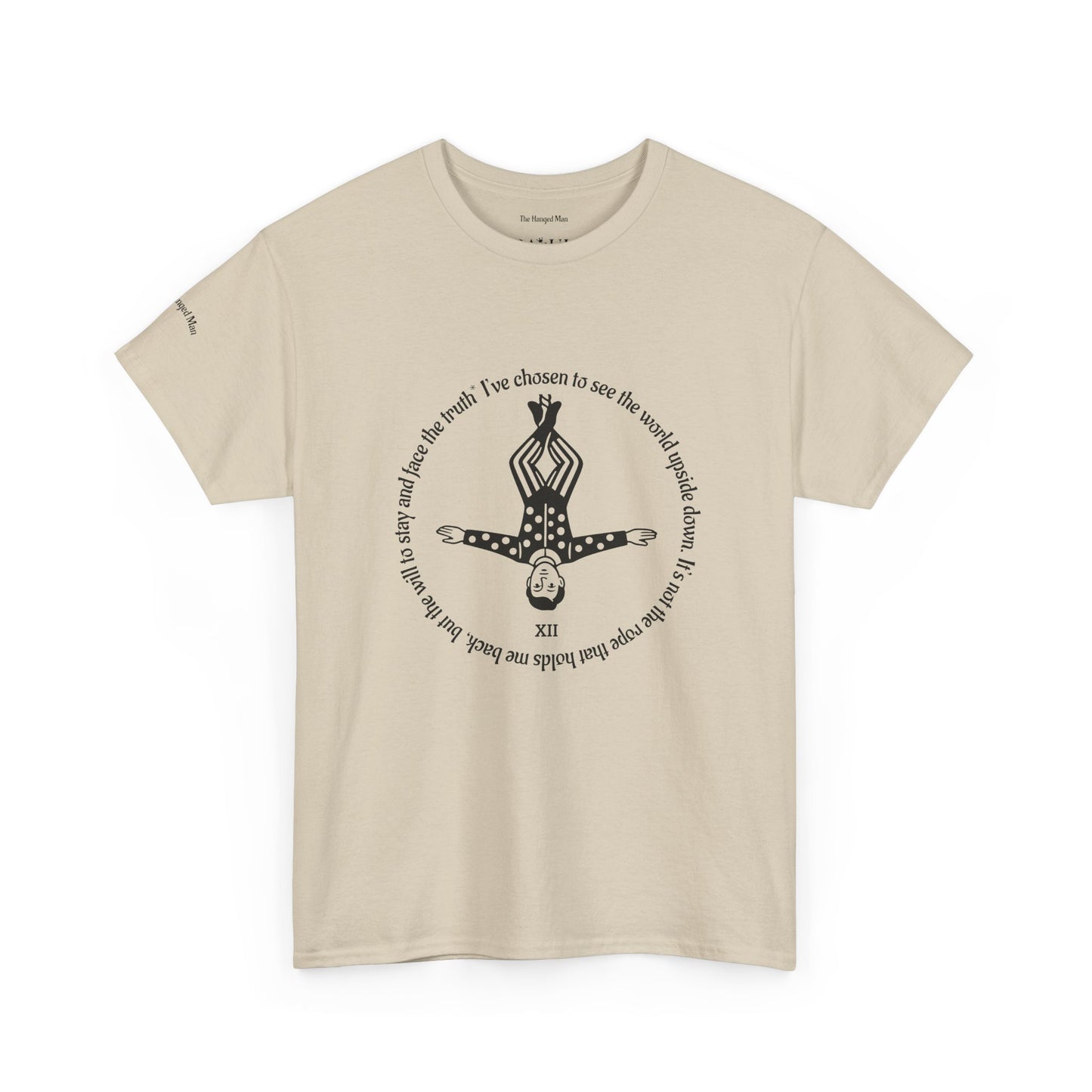 The Hanged Man - ArcanaPop T-Shirt – Where Tarot Magic Meets Pop Art