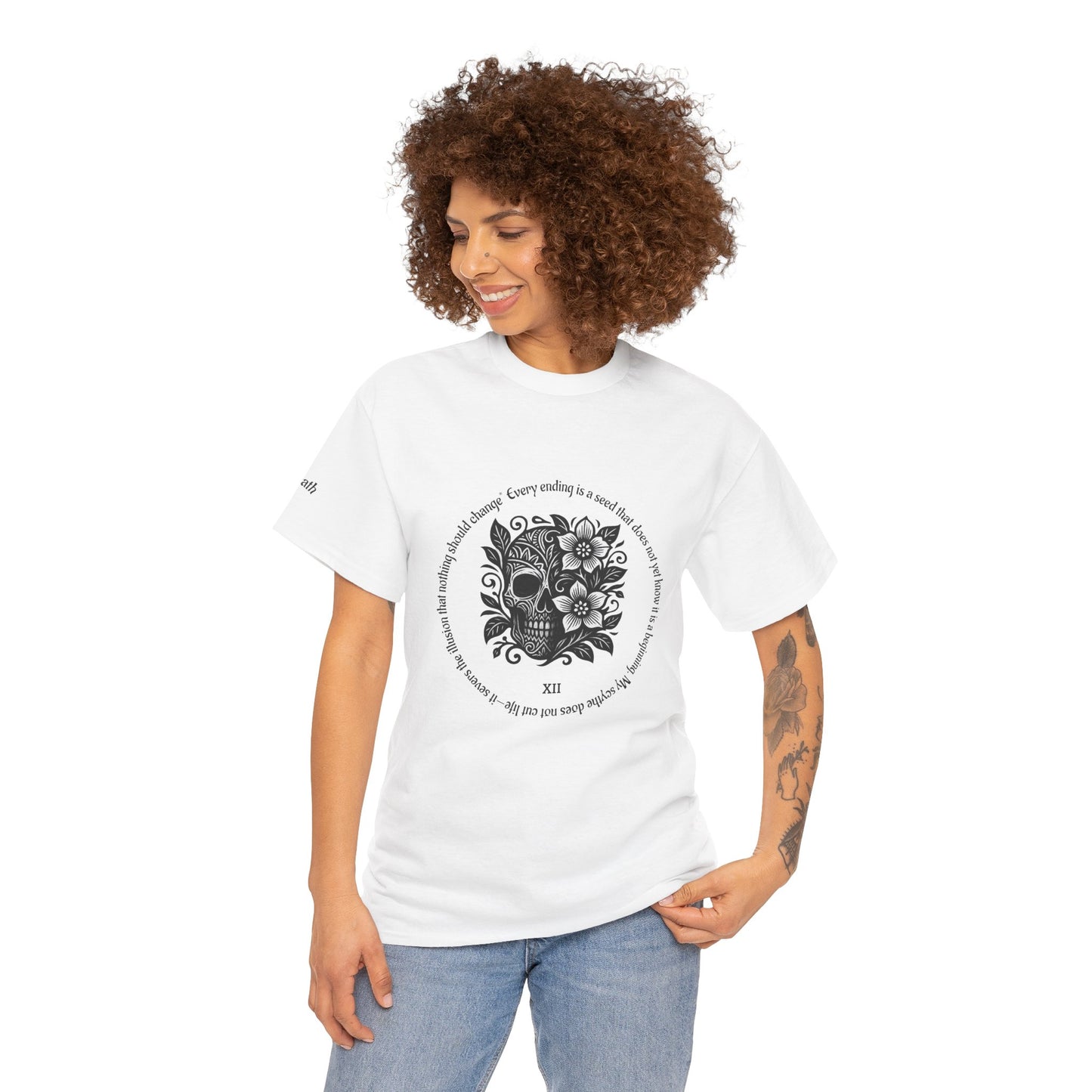 Death - ArcanaPop T-Shirt – Where Tarot Magic Meets Pop Art