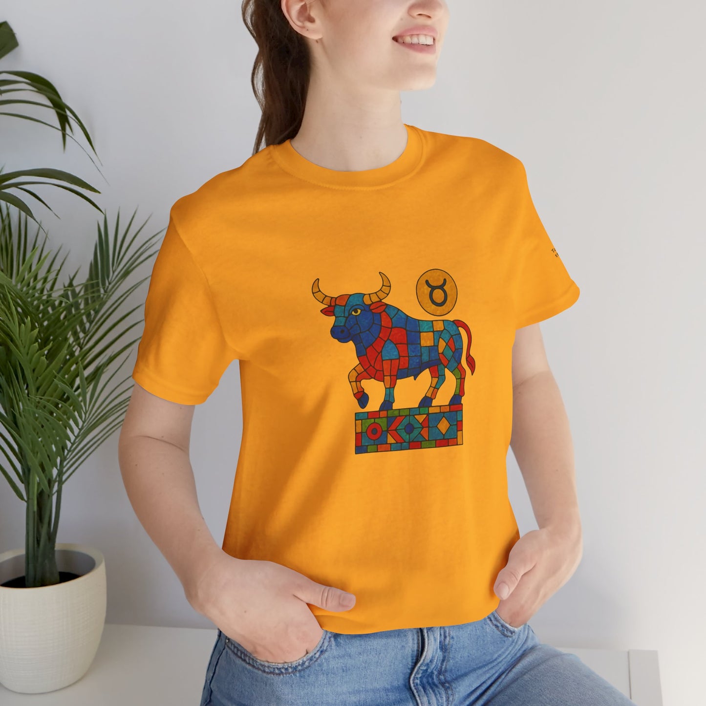 TAURUS - T-shirt, The Zodiac in Colors