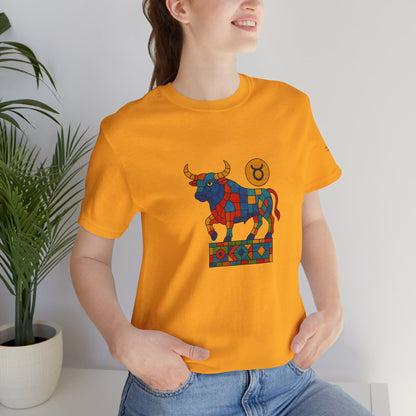 TAURUS - T-shirt, The Zodiac in Colors