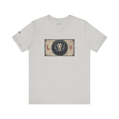 Leo - Gothic Zodiac T-Shirt. Zodiac in the Shadows