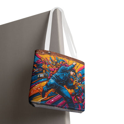 Artistic Surge - Eco-Friendly Canvas Tote Bag - MECHANICS