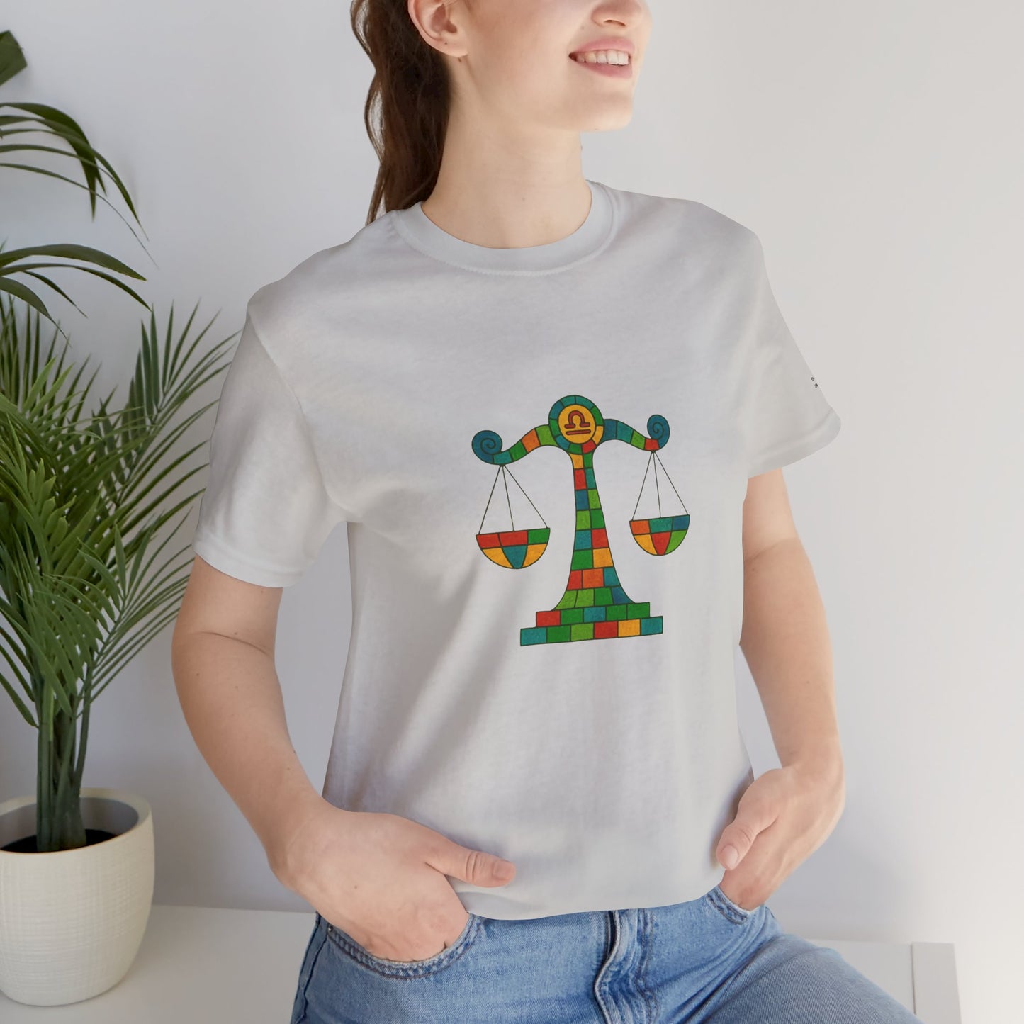 LIBRA - T-shirt, The Zodiac in Colors