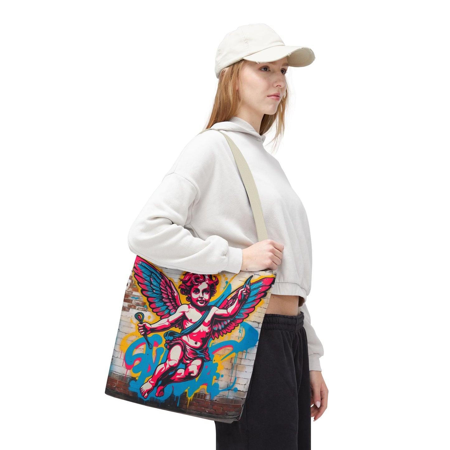 Artistic Surge - Eco-Friendly Canvas Tote Bag - ANGEL