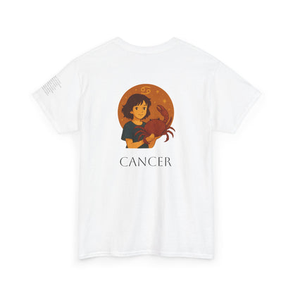 CANCER - Dreamy Zodiac T-Shirts – The Magic of the Stars in Ghibli Style