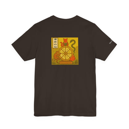 Wheel of Fortune - Tarot in Ukiyo-e Style