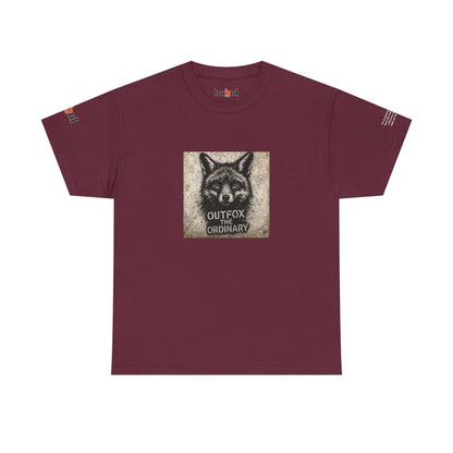 Rebel Graphic Tee - Unisex Heavy Cotton T-Shirt for the Wild at Heart. Rebel Tees, Born to Be Worn - Outfox The Ordinary