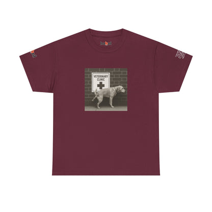 Rebel Graphic Tee - Unisex Heavy Cotton T-Shirt for the Wild at Heart. Rebel Tees, Born to Be Worn