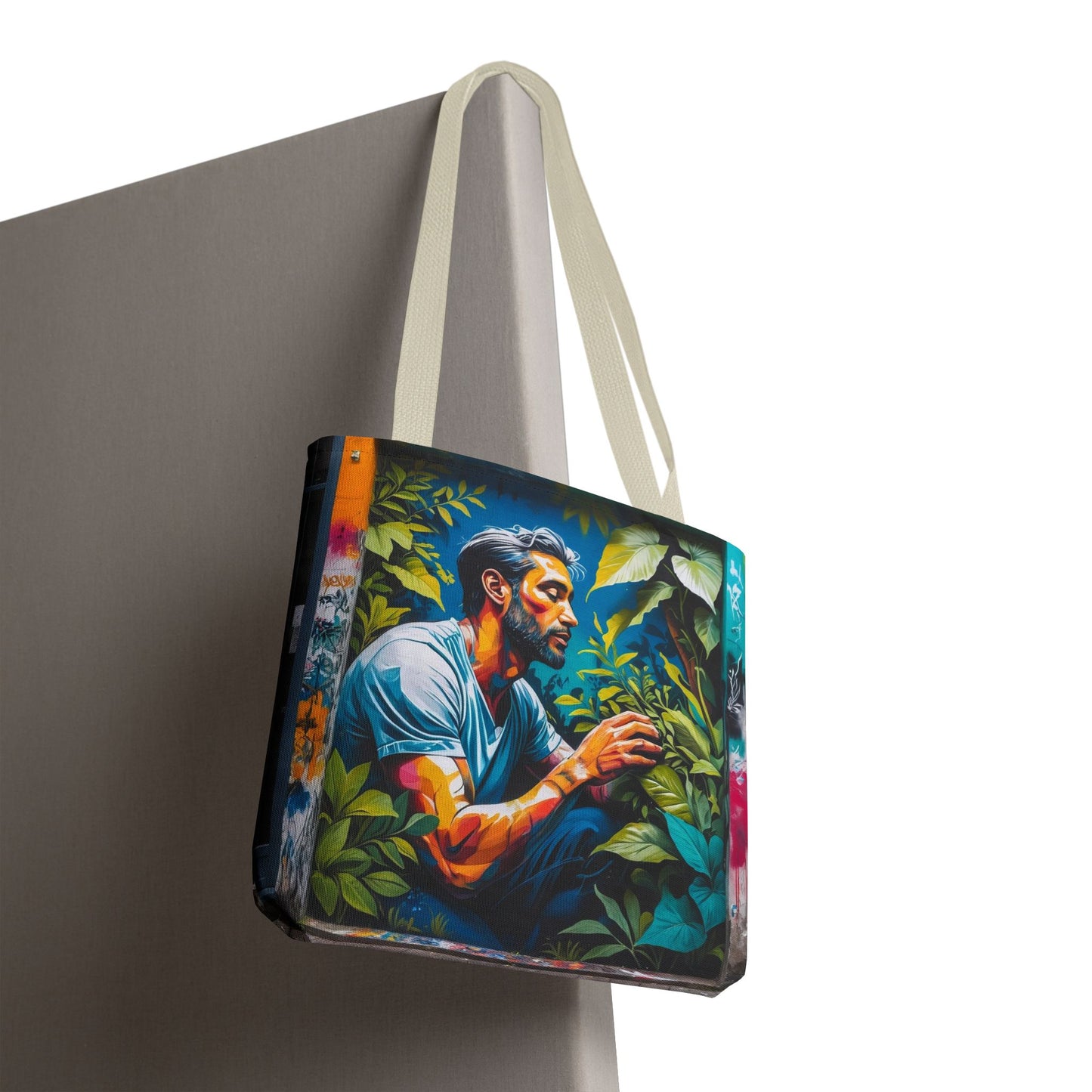 Artistic Surge - Eco-Friendly Canvas Tote Bag - LOVE FOR NATURE