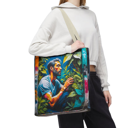 Artistic Surge - Eco-Friendly Canvas Tote Bag - LOVE FOR NATURE