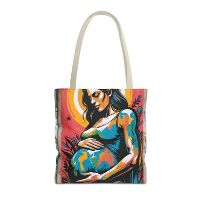 Artistic Surge - Eco-Friendly Canvas Tote Bag - MATERNITY
