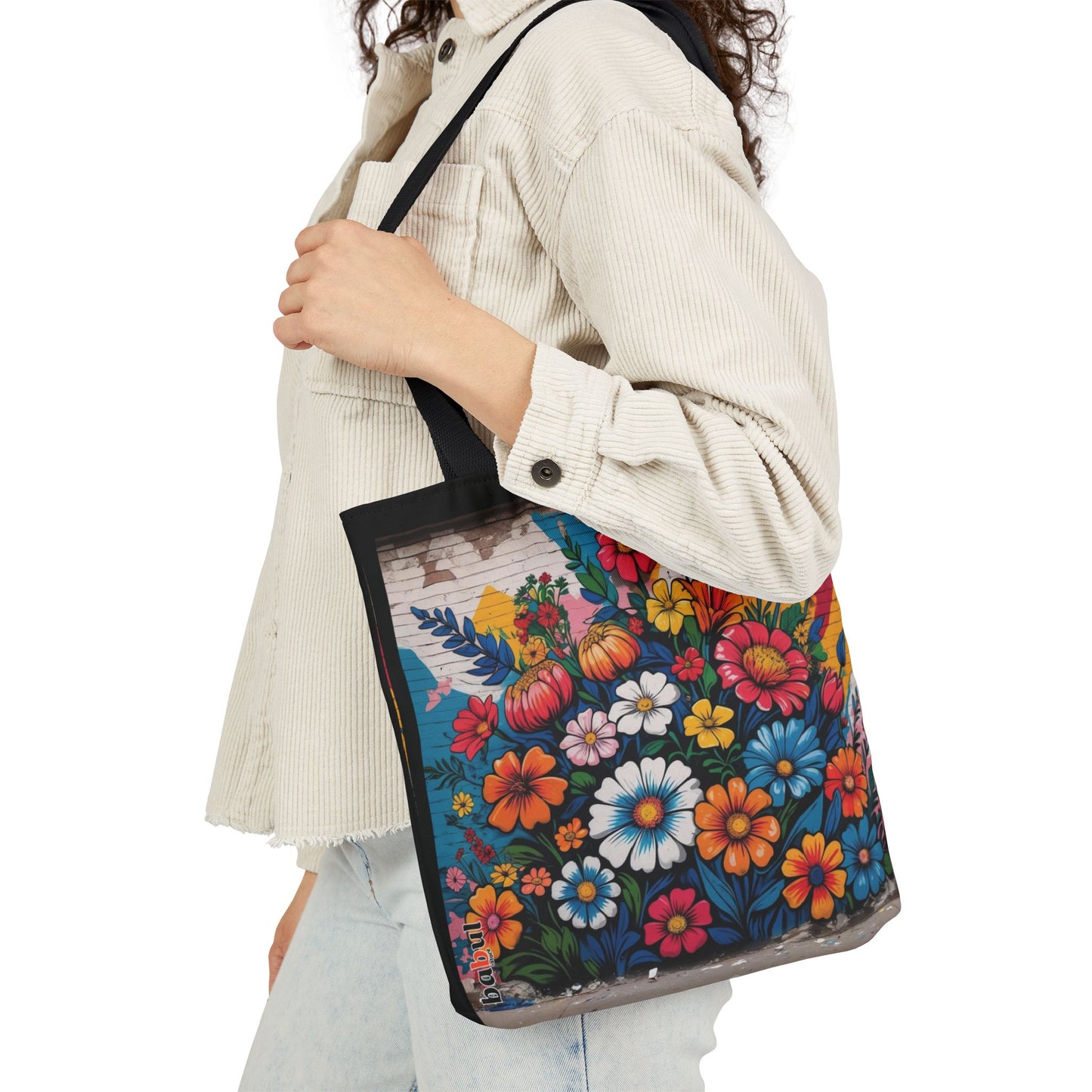 Artistic Surge - Eco-Friendly Canvas Tote Bag - FLOWERS