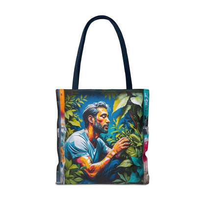 Artistic Surge - Eco-Friendly Canvas Tote Bag - LOVE FOR NATURE