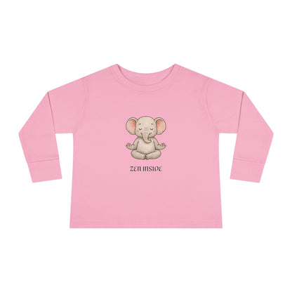 Zen Inside Long Sleeve Tee - ELEPHANT