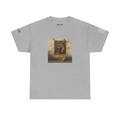 Rebel Graphic Tee - Unisex Heavy Cotton T-Shirt for the Wild at Heart. Rebel Tees, Born to Be Worn