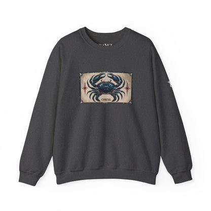 Cancer - Gothic Zodiac Blue Sweatshirt