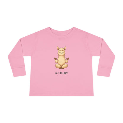 Zen Inside Long Sleeve Tee - ALPACA