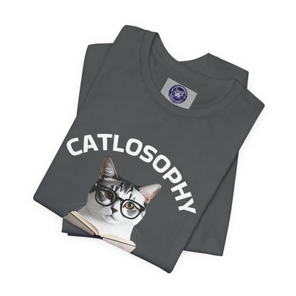 Catlosophy Unisex Jersey Short Sleeve Tee –  "I am not ignoring you" Design