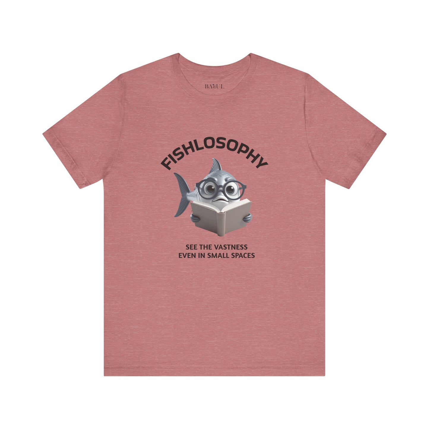 Fishlosophy Unisex Jersey Short Sleeve Tee –  See the vastness even in small spaces