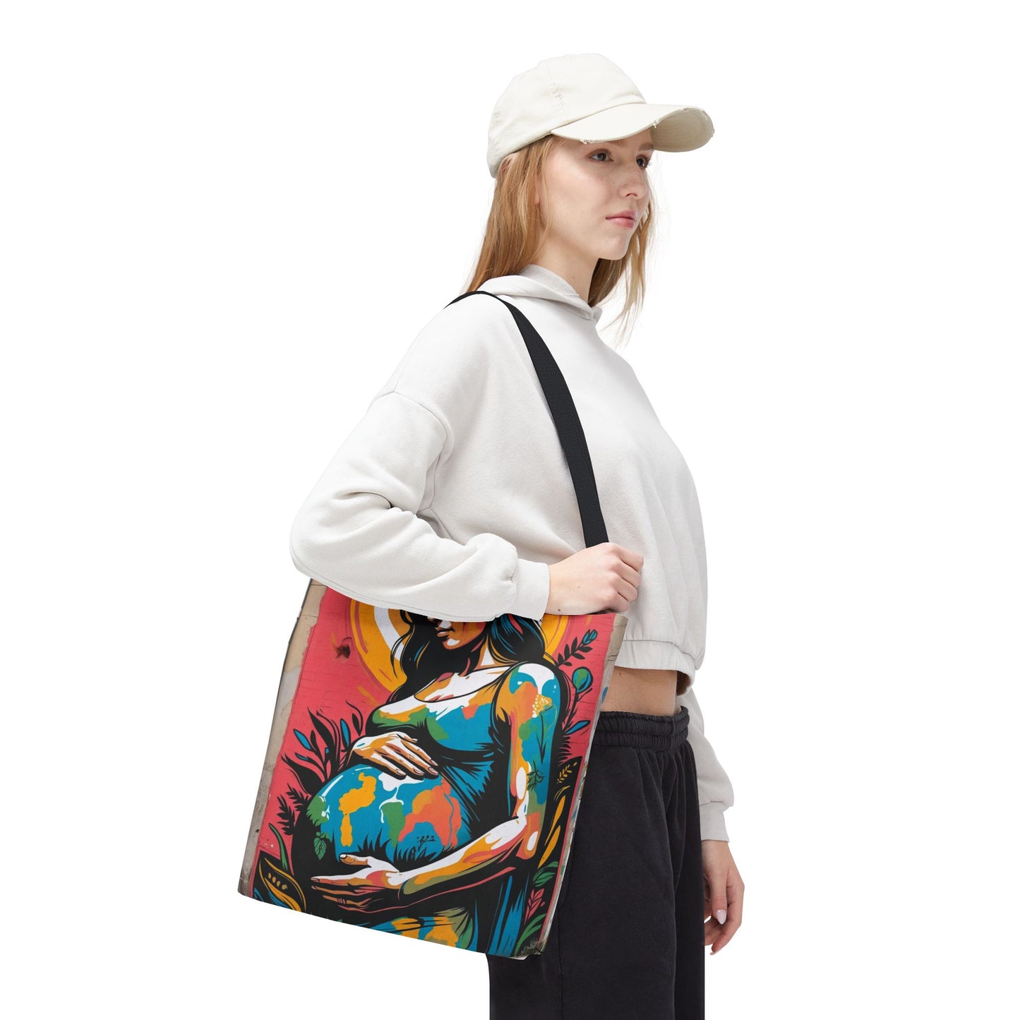 Artistic Surge - Eco-Friendly Canvas Tote Bag - MATERNITY