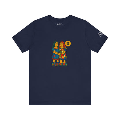 GEMINI - T-shirt, The Zodiac in Colors