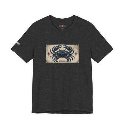 Cancer - Gothic Zodiac T-Shirt. Zodiac in the Shadows