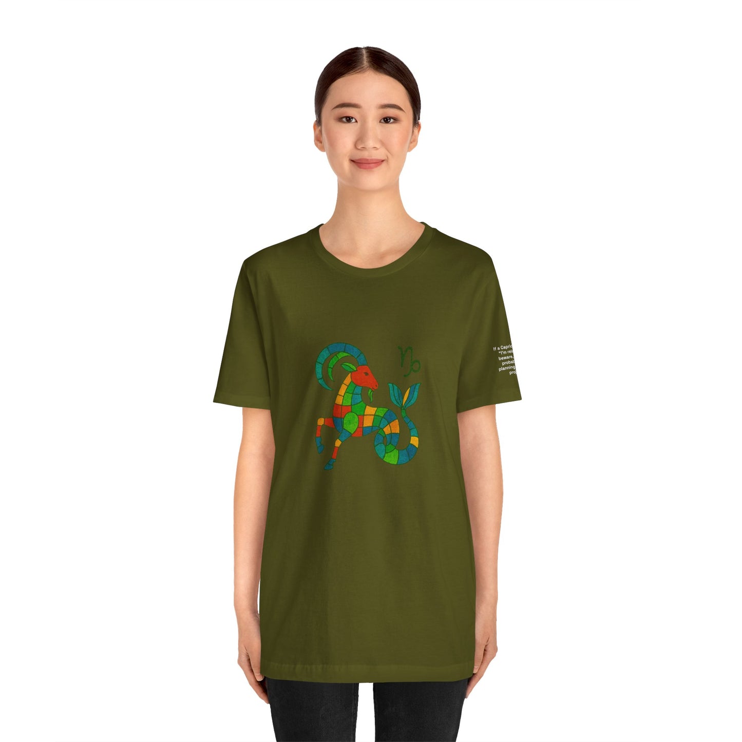 CAPRICORN - T-shirt, The Zodiac in Colors