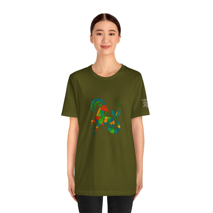 CAPRICORN - T-shirt, The Zodiac in Colors