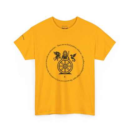 Wheel of Fortune - ArcanaPop T-Shirt – Where Tarot Magic Meets Pop Art