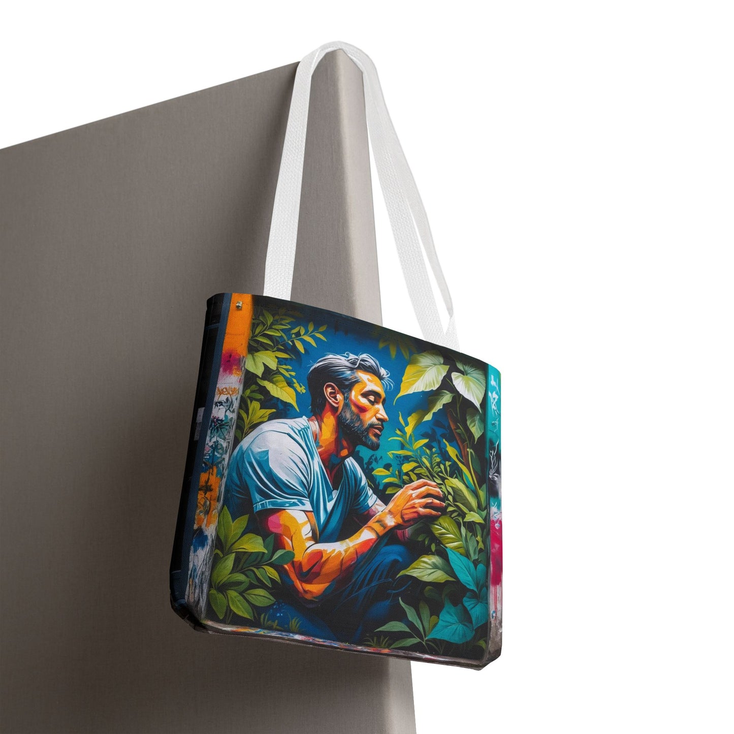 Artistic Surge - Eco-Friendly Canvas Tote Bag - LOVE FOR NATURE