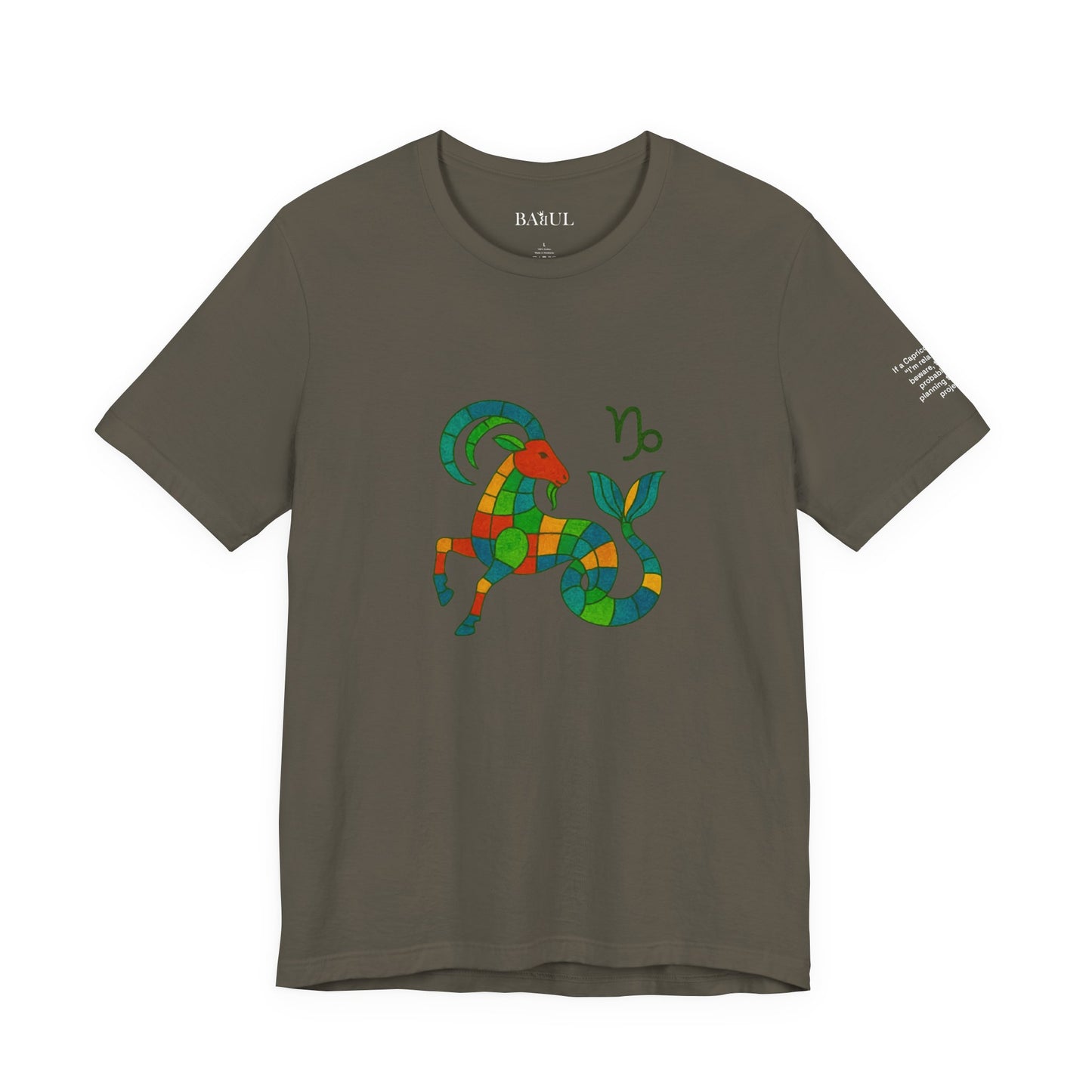 CAPRICORN - T-shirt, The Zodiac in Colors