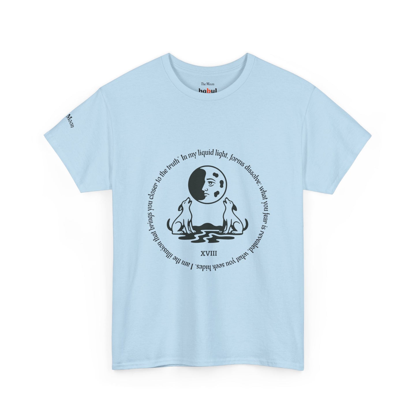 The Moon - ArcanaPop T-Shirt – Where Tarot Magic Meets Pop Art