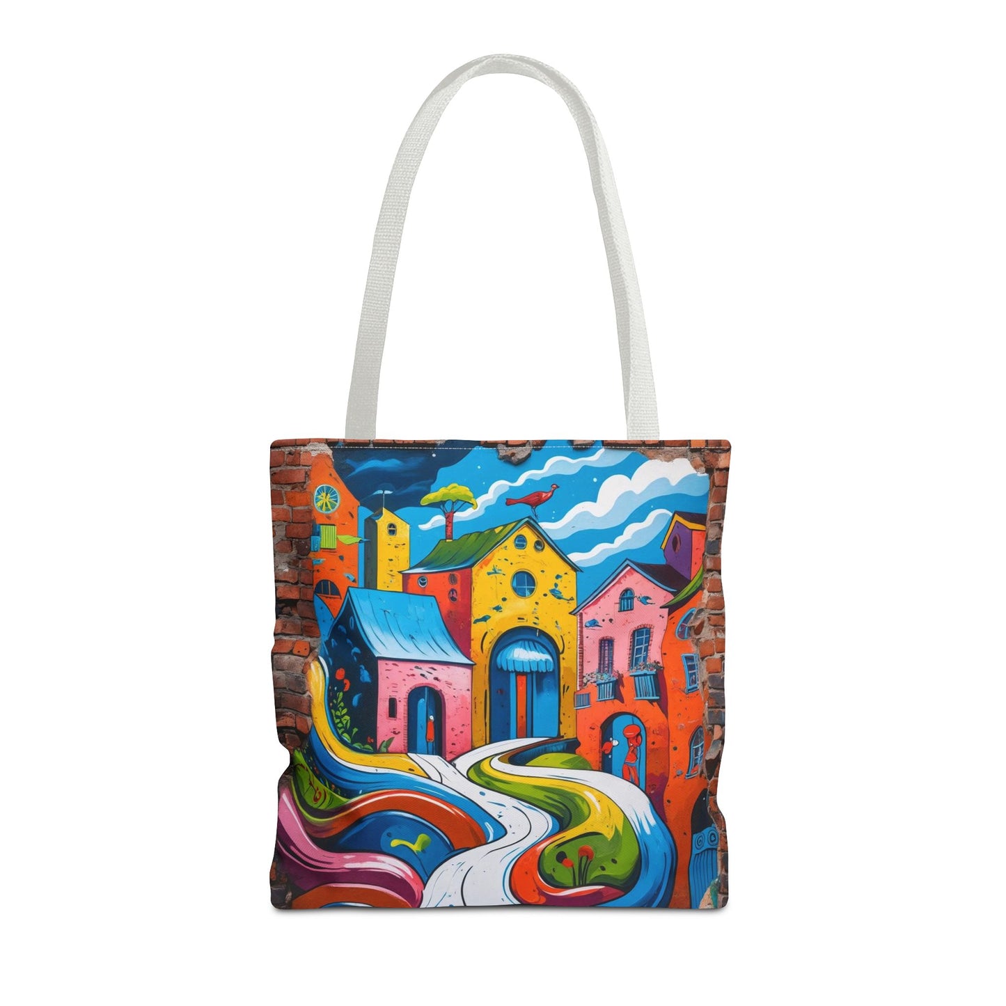 Artistic Surge - Eco-Friendly Canvas Tote Bag - HOUSES