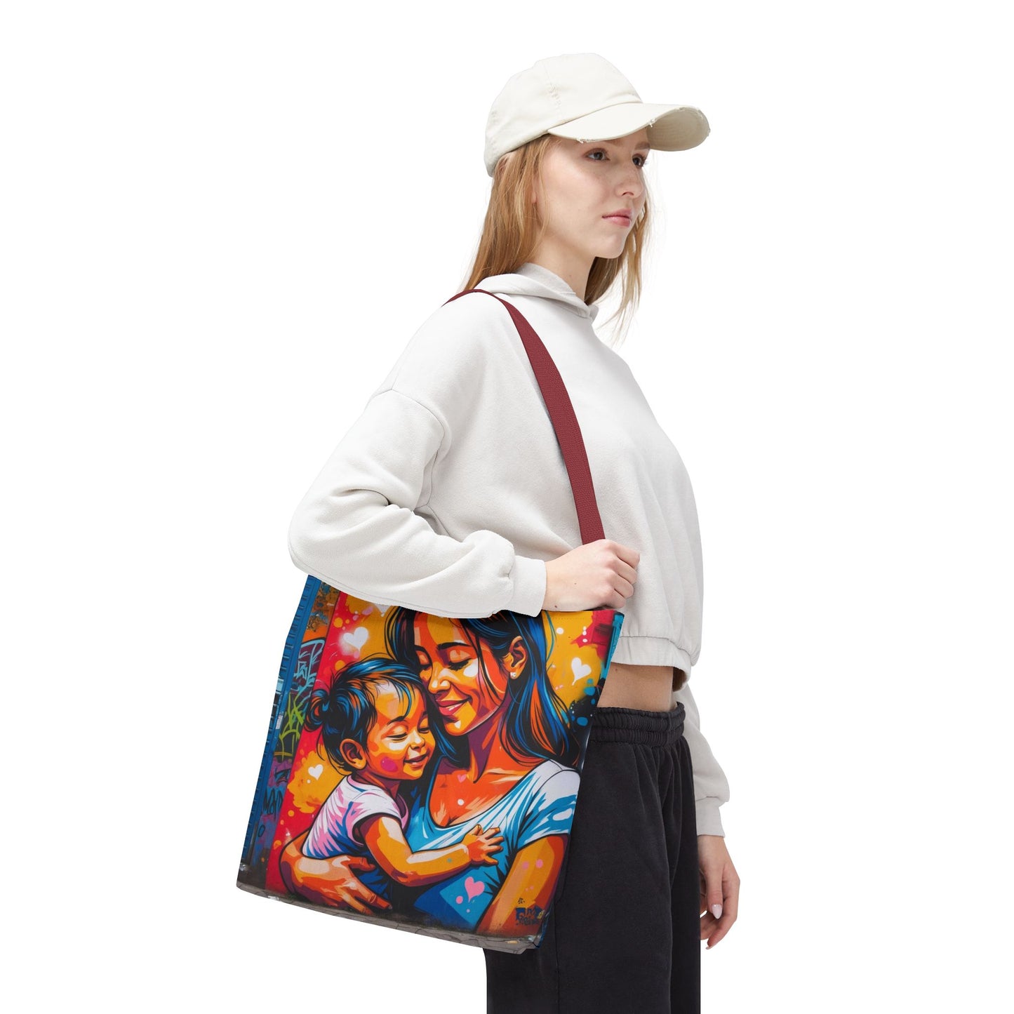 Artistic Surge - Eco-Friendly Canvas Tote Bag - HUG