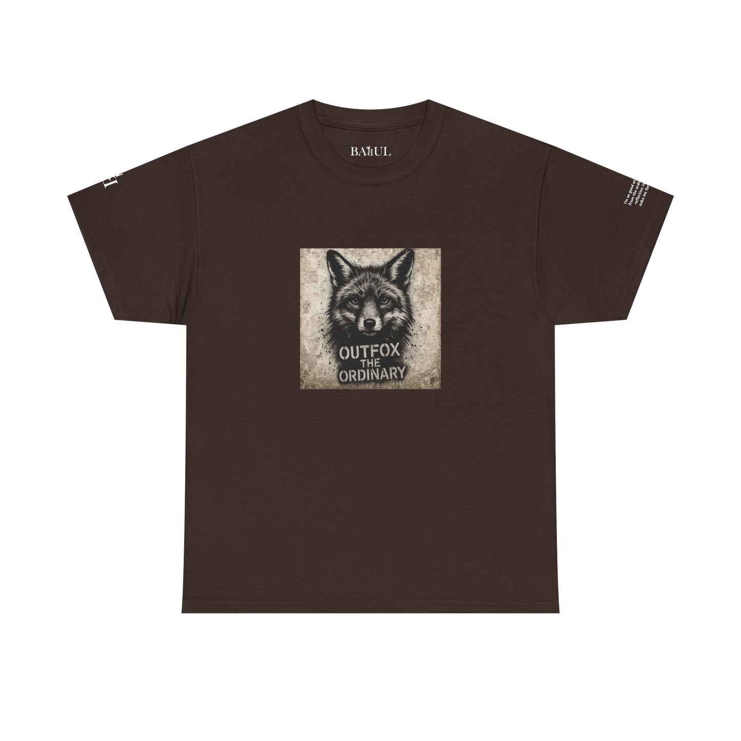 Rebel Graphic Tee - Unisex Heavy Cotton T-Shirt for the Wild at Heart. Rebel Tees, Born to Be Worn - Outfox The Ordinary